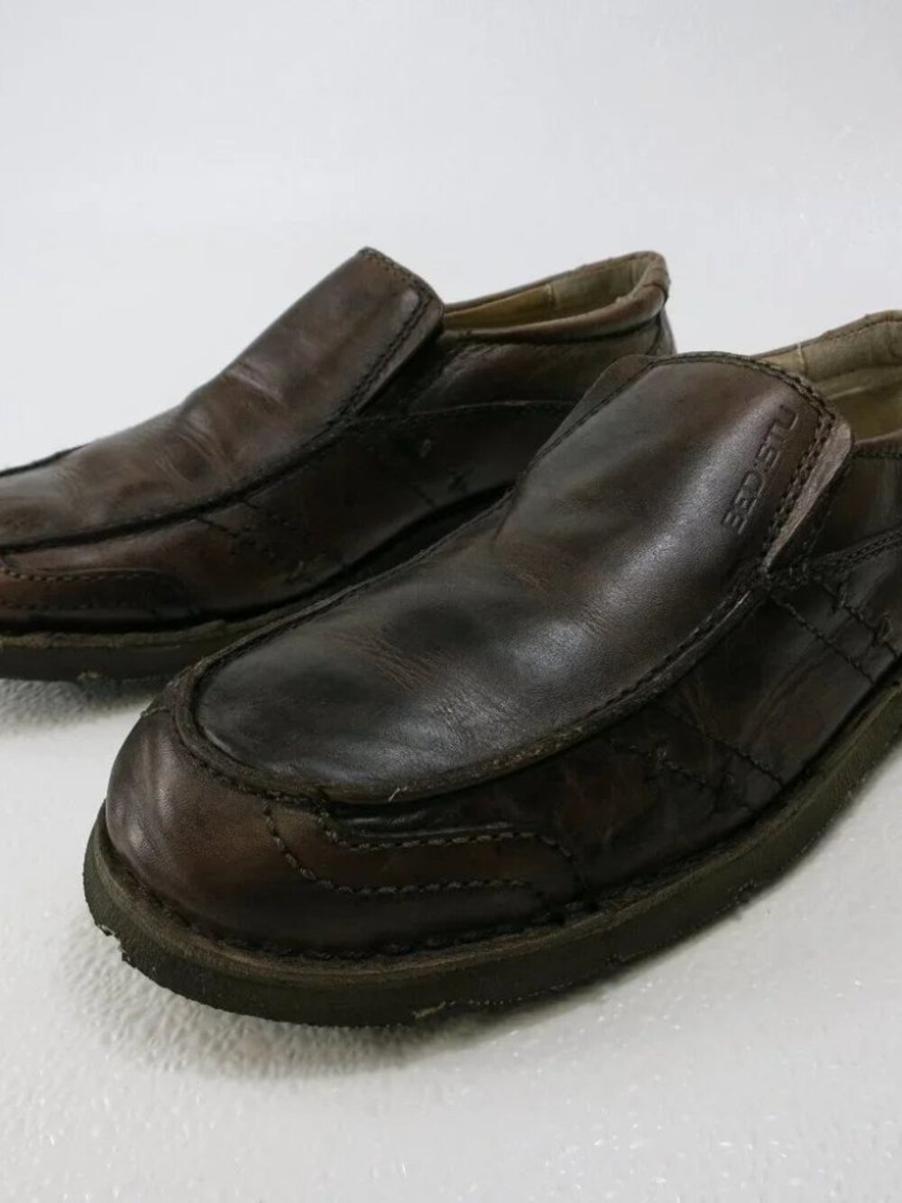 Bed Stu Oil Tanned Leather Casual Loafers Shoes Men's Comfort Footwear sz 9.5